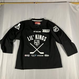 Los Angeles Kings Jersey Youth L/XL Black NHL Hockey Lil' Kings Toffoli 73
